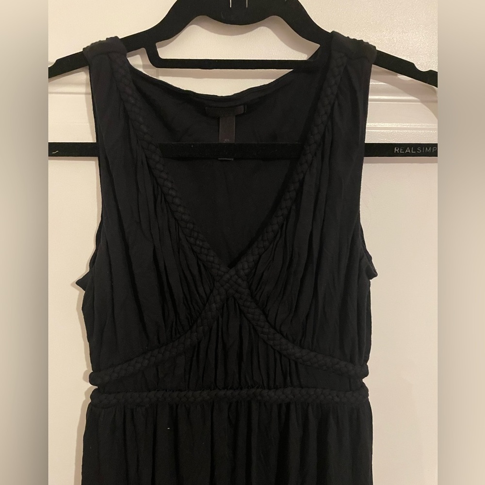 Braided Grecian detail maxi dress